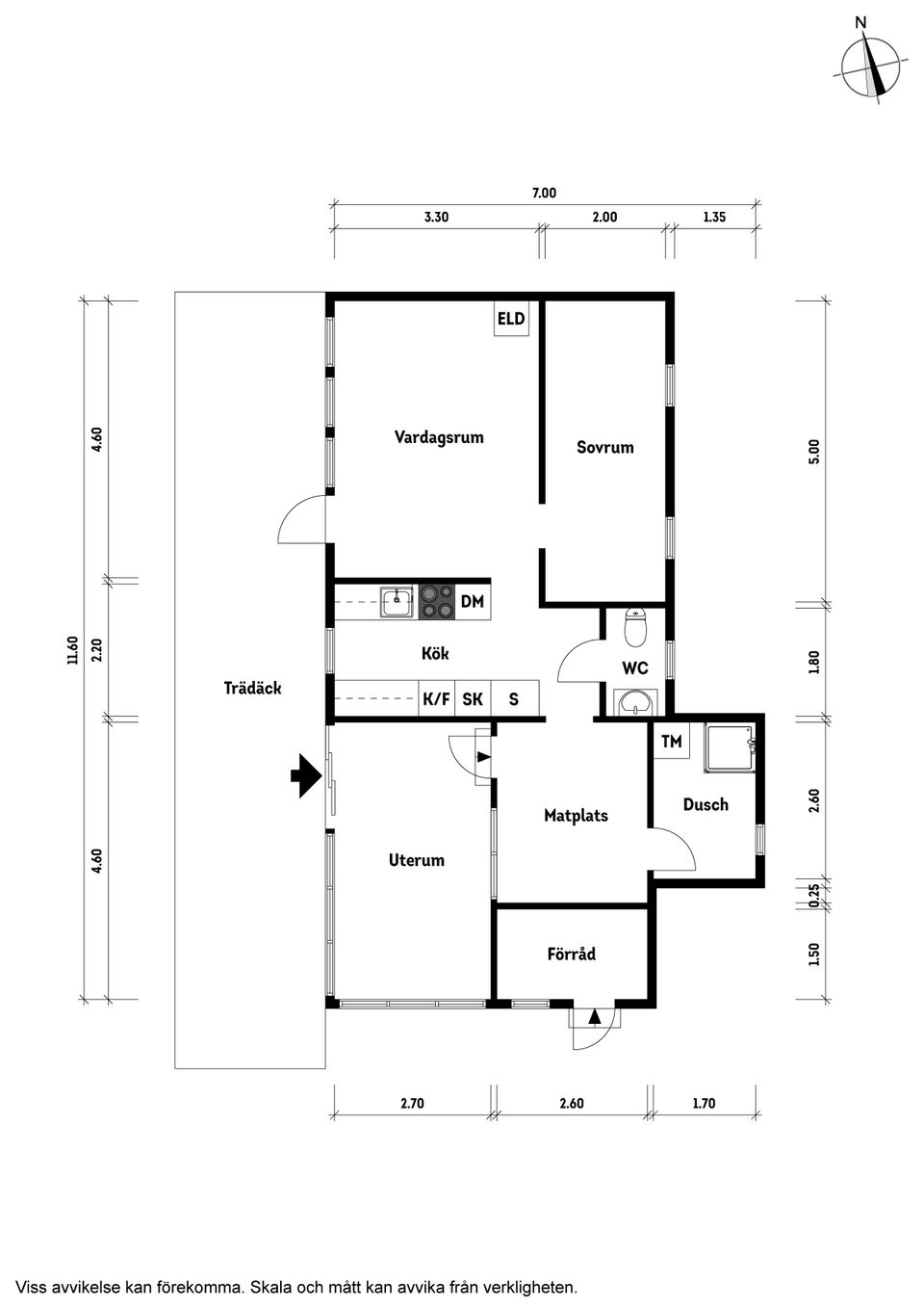 Fritidshus, Vilovägen 7, Björkliden, Örkelljunga