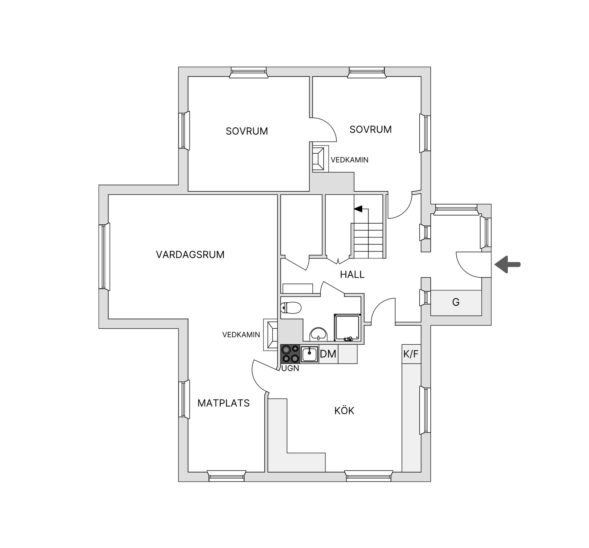 Villa, Järvsjöby 21, Vilhelmina