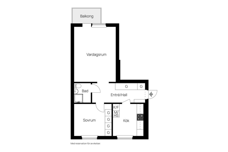 Bostadsrätt, Erik Dahlbergsvägen 34B, Resecentrum, Karlshamn