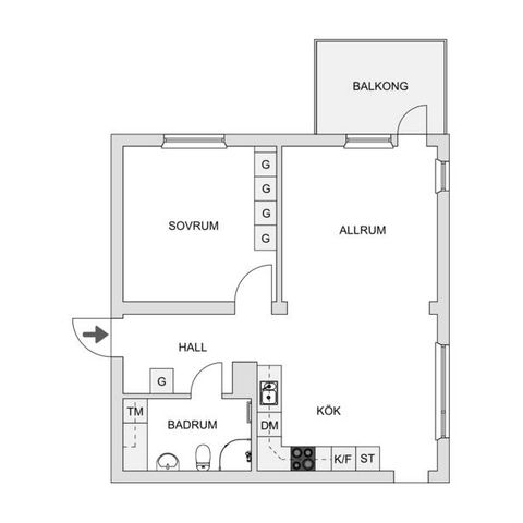 Bostadsrätt, Gråsparvgränd 4, Repisvaara, Gällivare