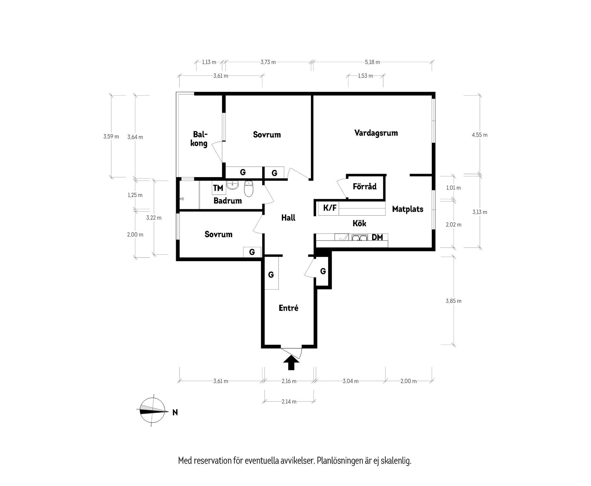 Bostadsrätt, Kompassgatan 5, Masthugget, Göteborg