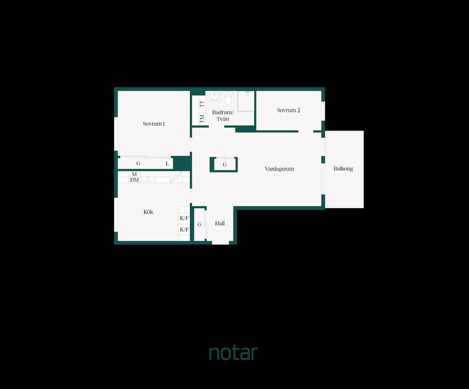 Bostadsrätt, Östra Varvsgatan 5B, Dockan, Malmö