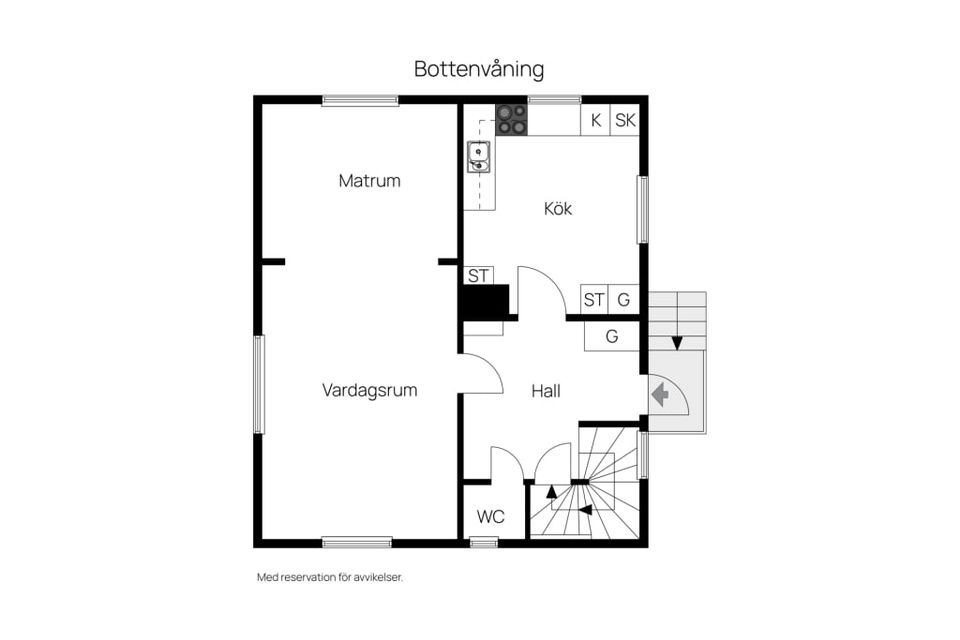 Villa, Lunavägen 10, Nolby, Sundsvall
