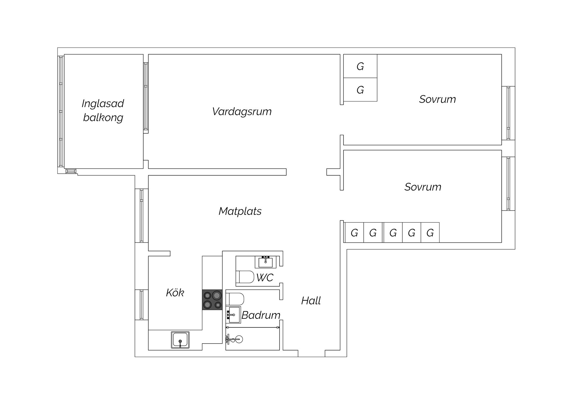 Bostadsrätt, Konsultgatan 10, Södertorp, Malmö
