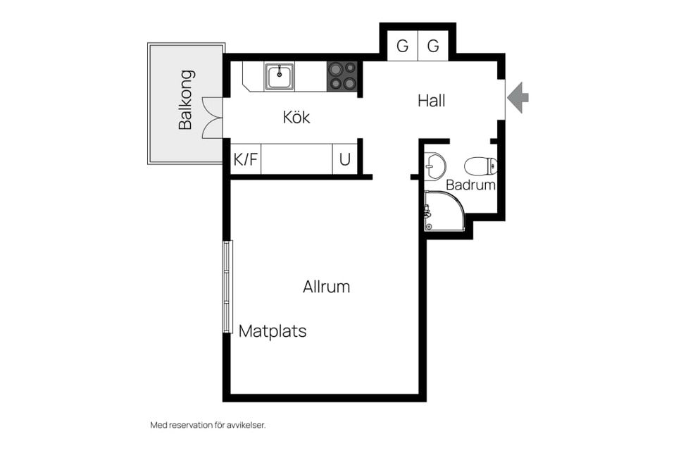Bostadsrätt, Luxgatan 9, Kungsholmen / Lilla Essingen, Stockholm