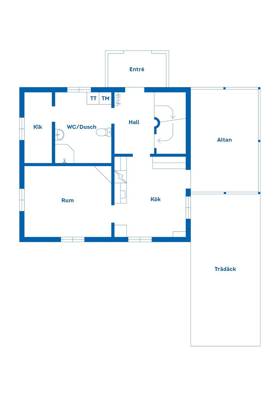 Villa, Mellangatan 41, Åker, Nässjö