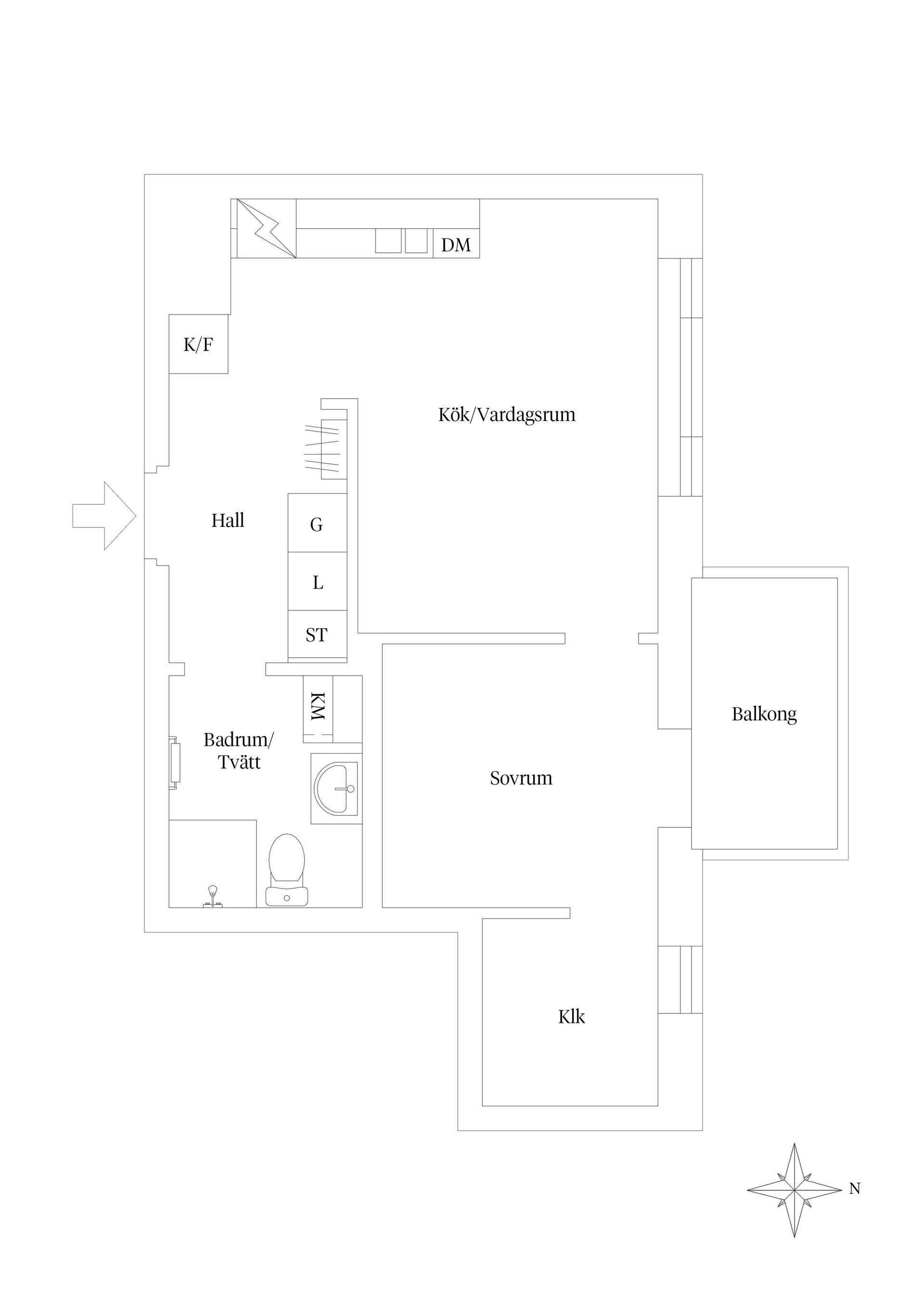 Bostadsrätt, Skvadronsgatan 16, Södra Ekkällan, Linköping