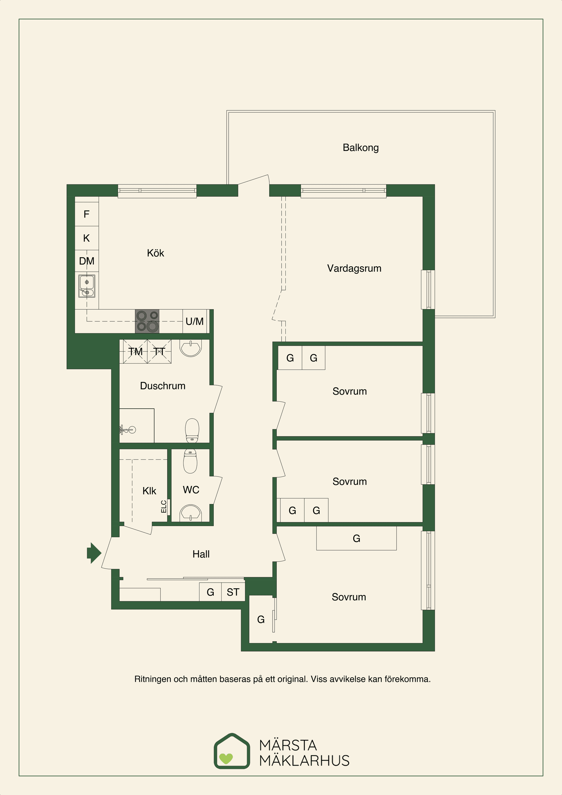Bostadsrätt, Solbrinken 11, Märsta Centralt, Sigtuna