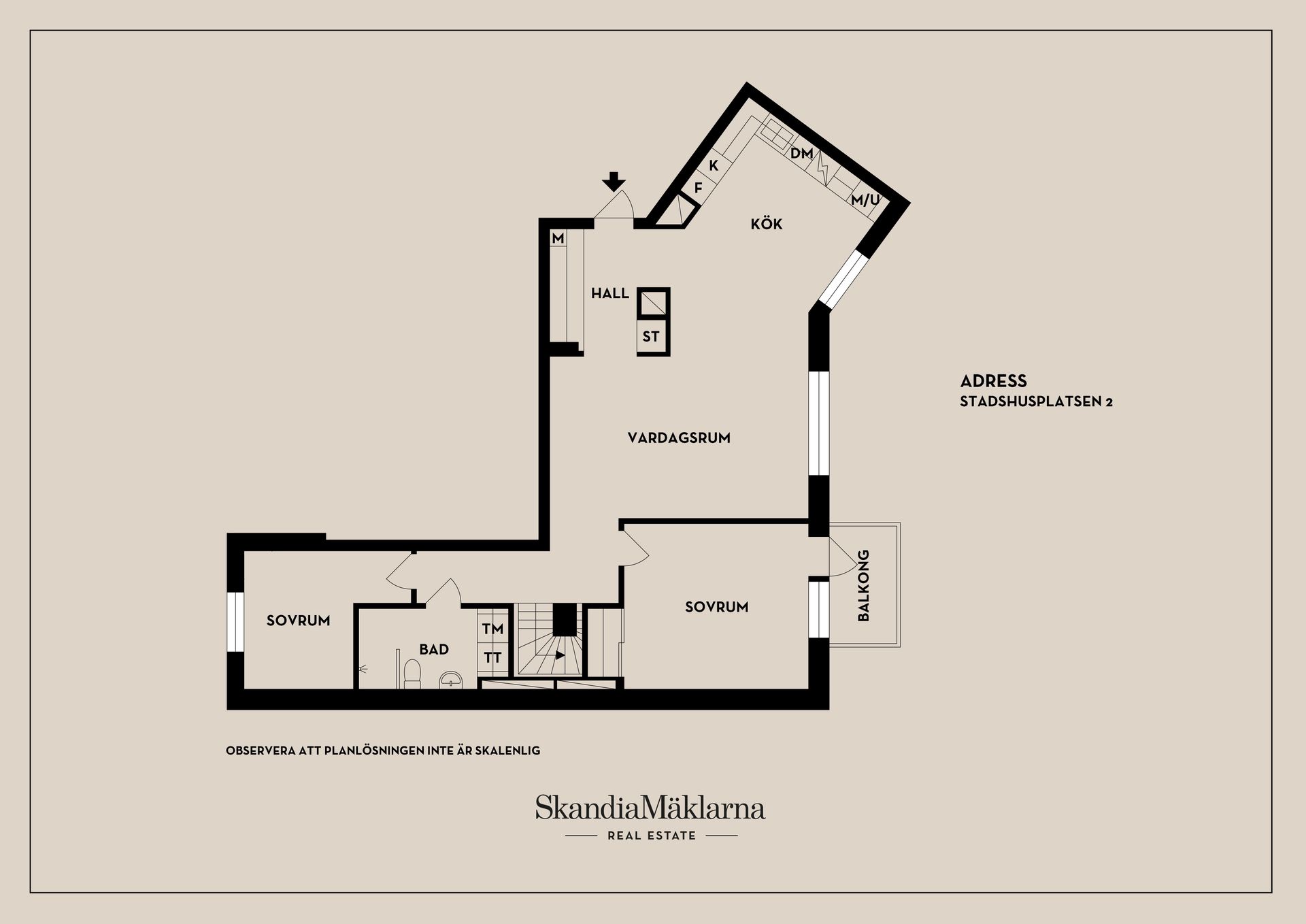 Bostadsrätt, Stadshusplatsen 2, Nacka