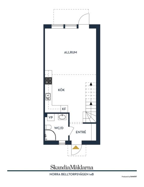 Radhus, Norra Belltorpsvägen 14B, Södra Lindhult, Örebro