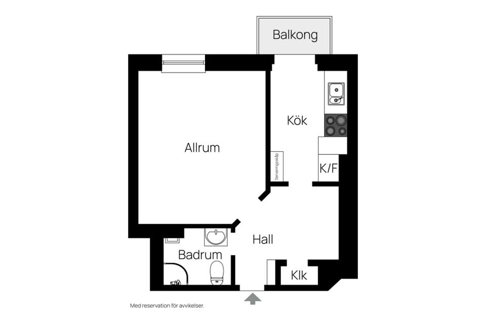 Bostadsrätt, Bergsundsgatan 19, Södermalm/Hornstull, Stockholm