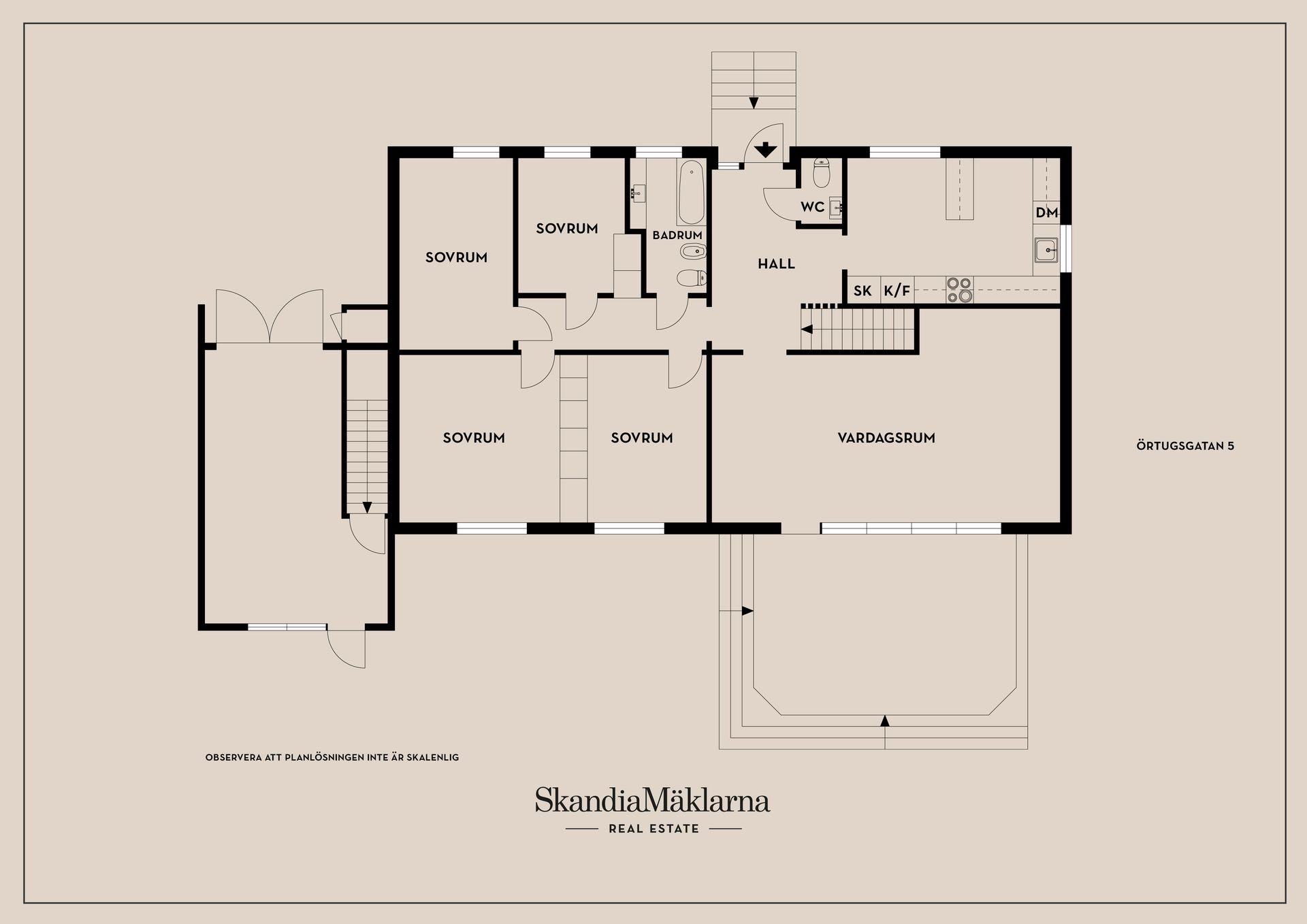 Villa, Örtugsgatan 5, Vidingsjö, Linköping