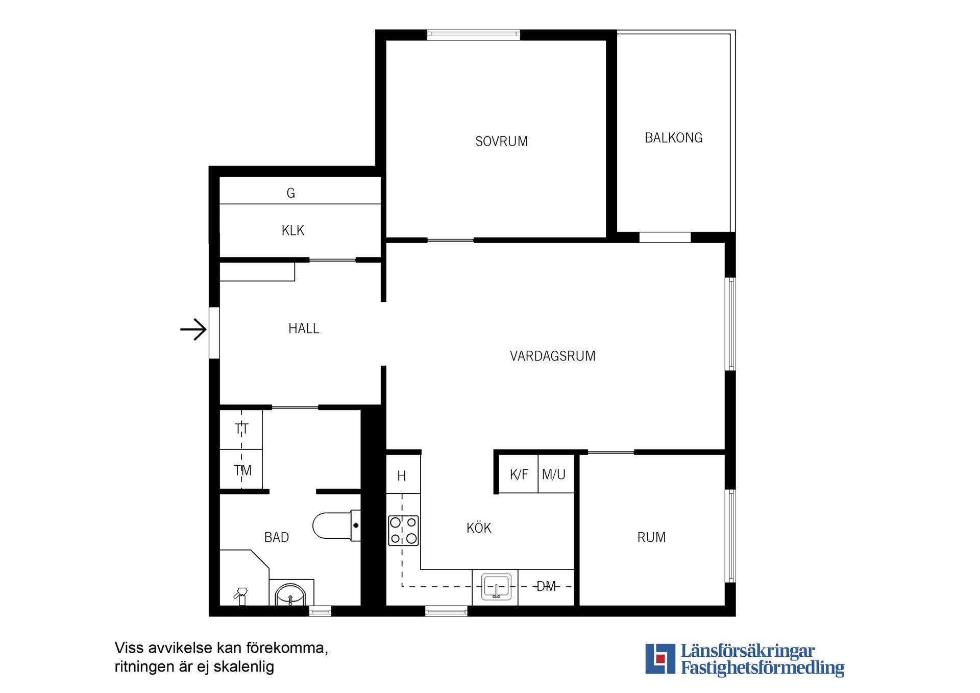 Bostadsrätt, Visirvägen 5, Segeltorp, Huddinge