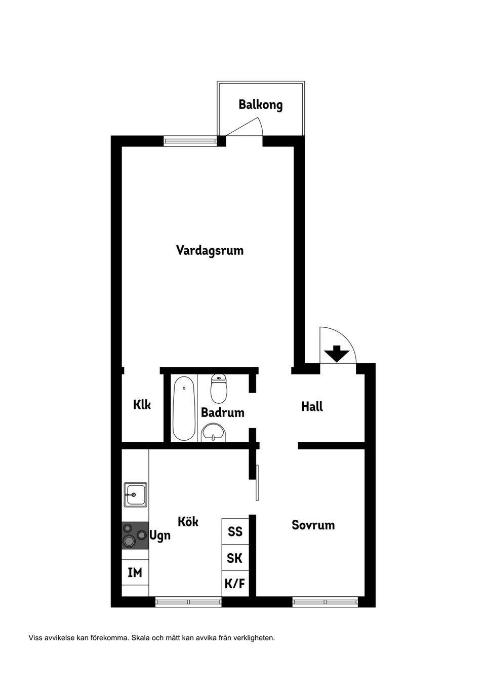 Bostadsrätt, Järnvägsgatan 39A, Visby, Gotland