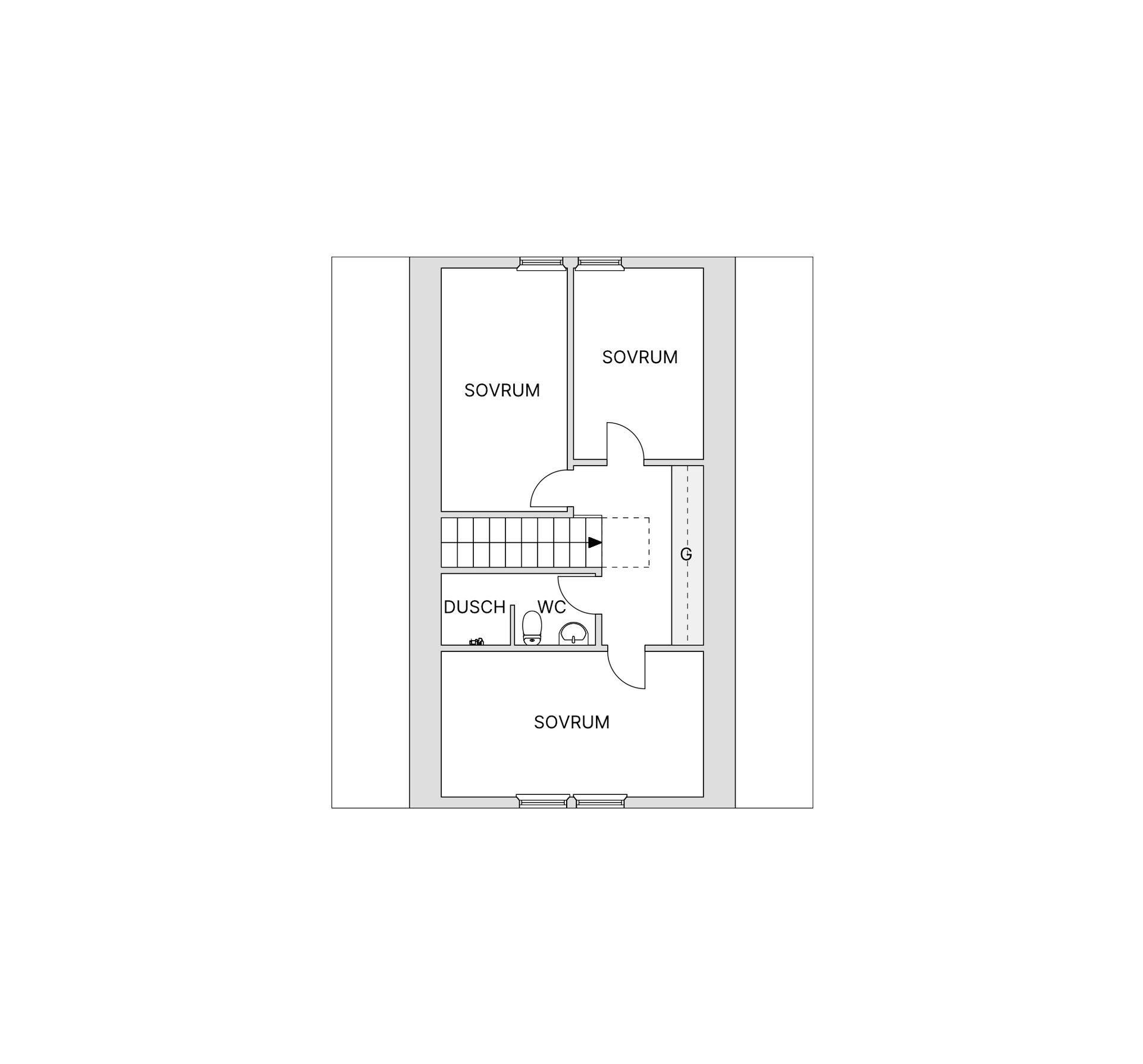 Radhus, Gisslabacken 33, Skepplanda, Ale