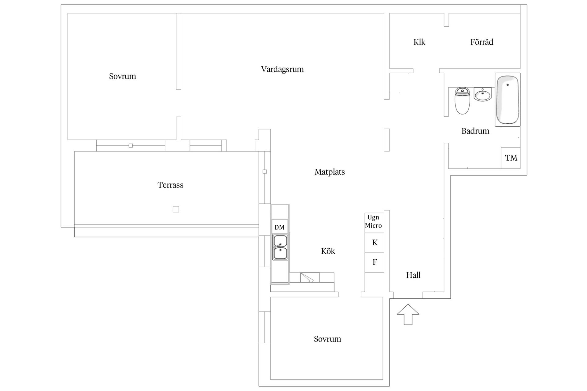 Bostadsrätt, Björndammsterrassen 63, Björndammsterrassen, Partille