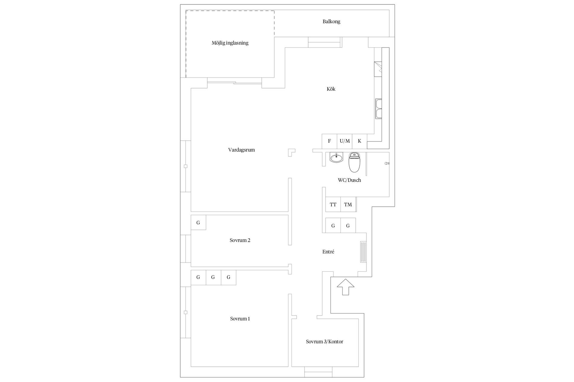 Bostadsrätt, Gökegårdsvägen 61A, Öjersjö, Partille