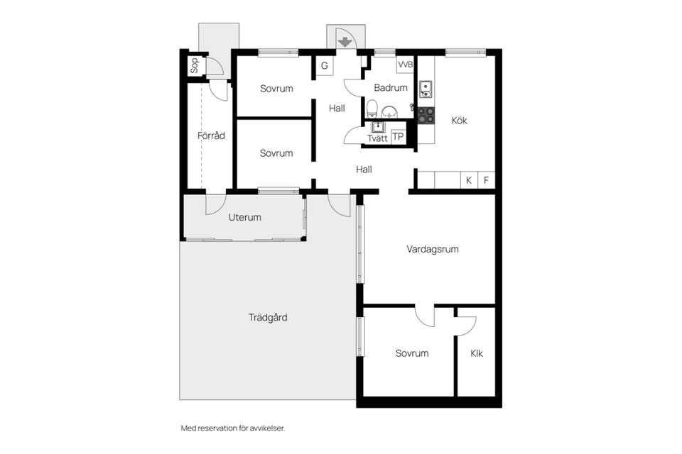 Bostadsrätt, Vasängsvägen 54, Vallås, Halmstad