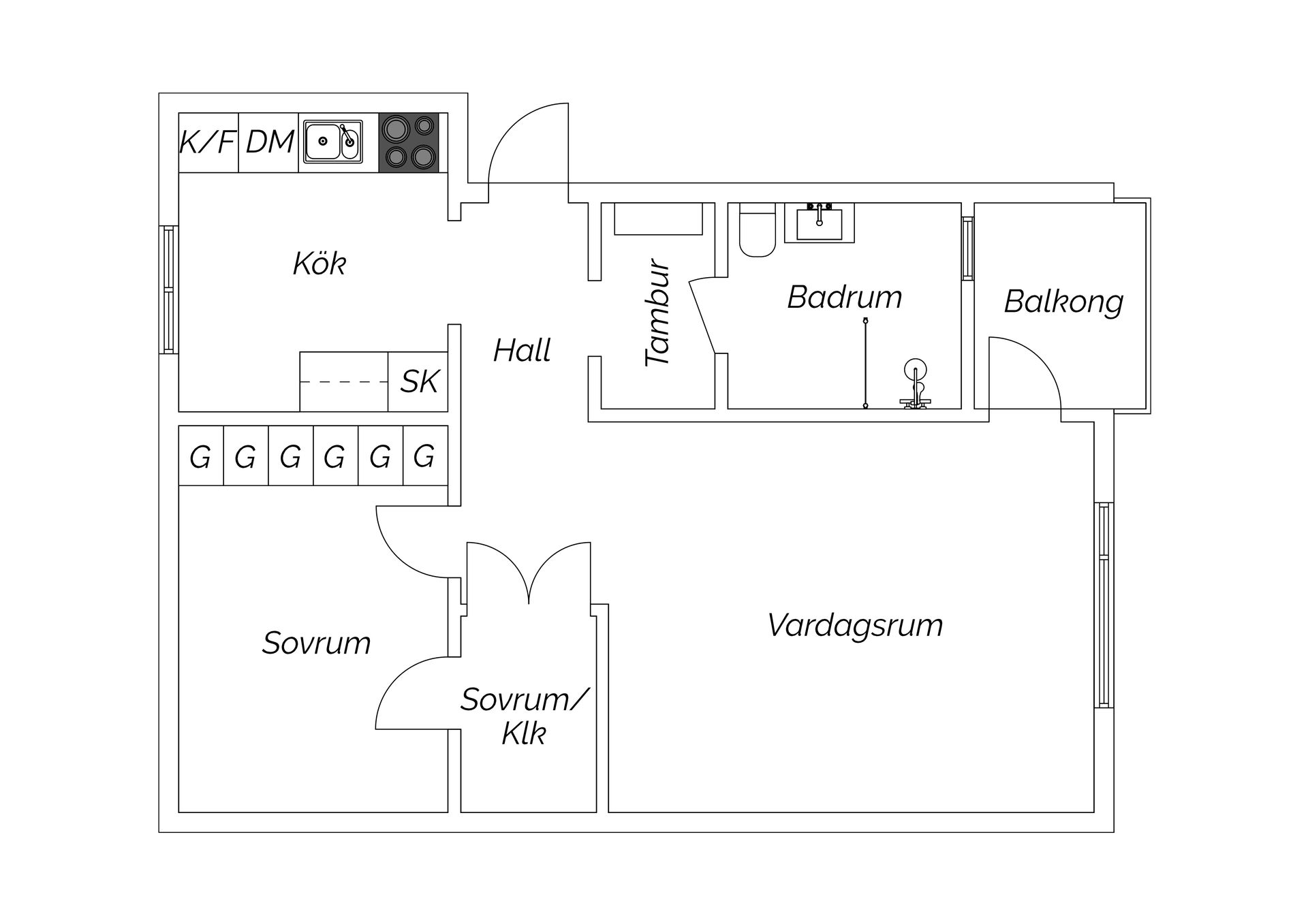 Bostadsrätt, Terrängvägen 75, Västertorp, Stockholm