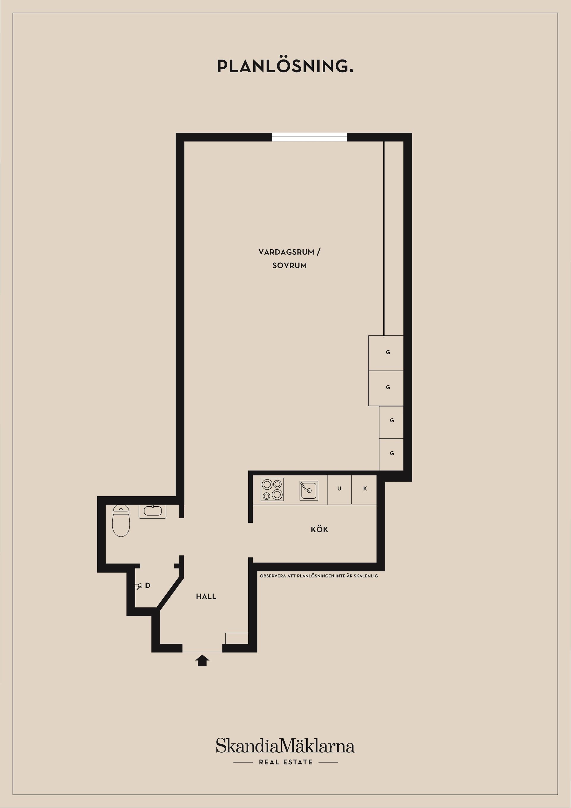 Bostadsrätt, Ringvägen 147, 2tr, Södermalm  - Katarina, Stockholm