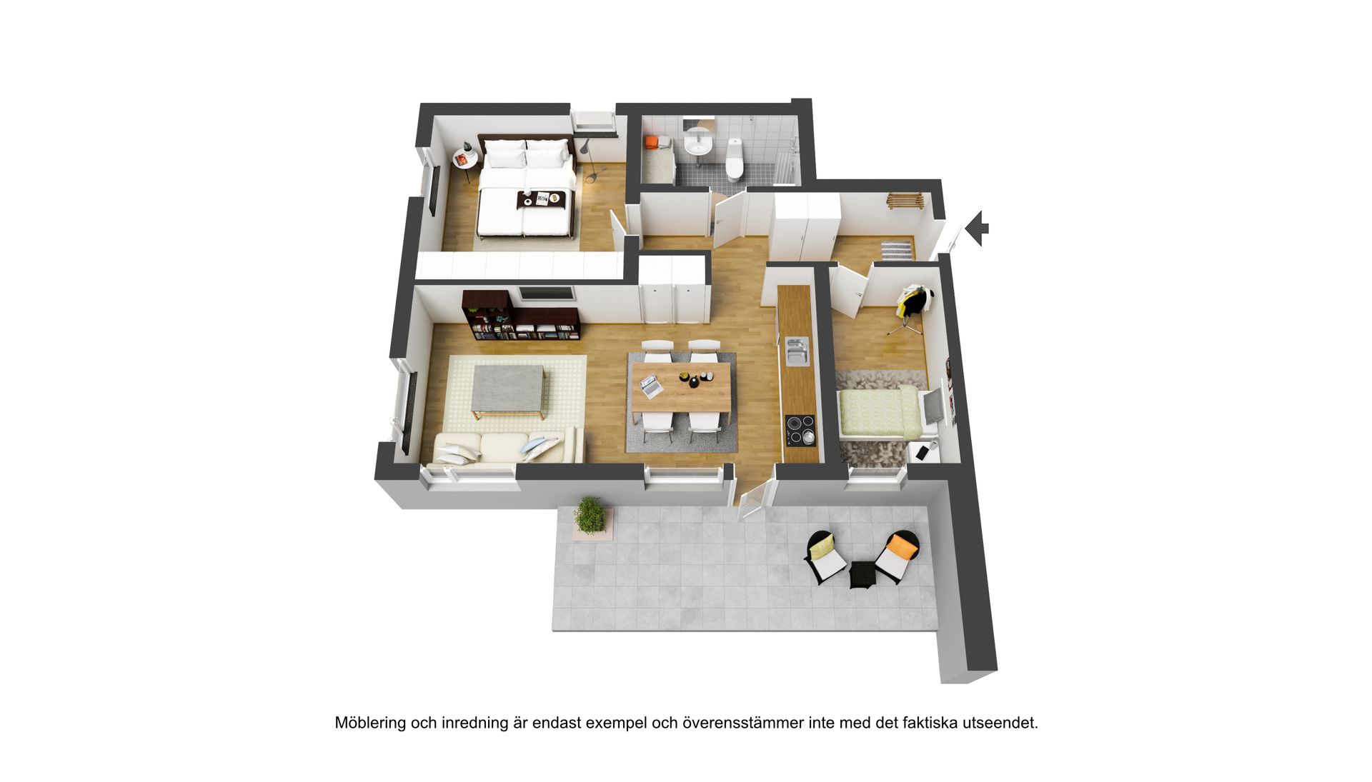 Bostadsrätt, Mariehemsvägen 98, Mariehem, Umeå