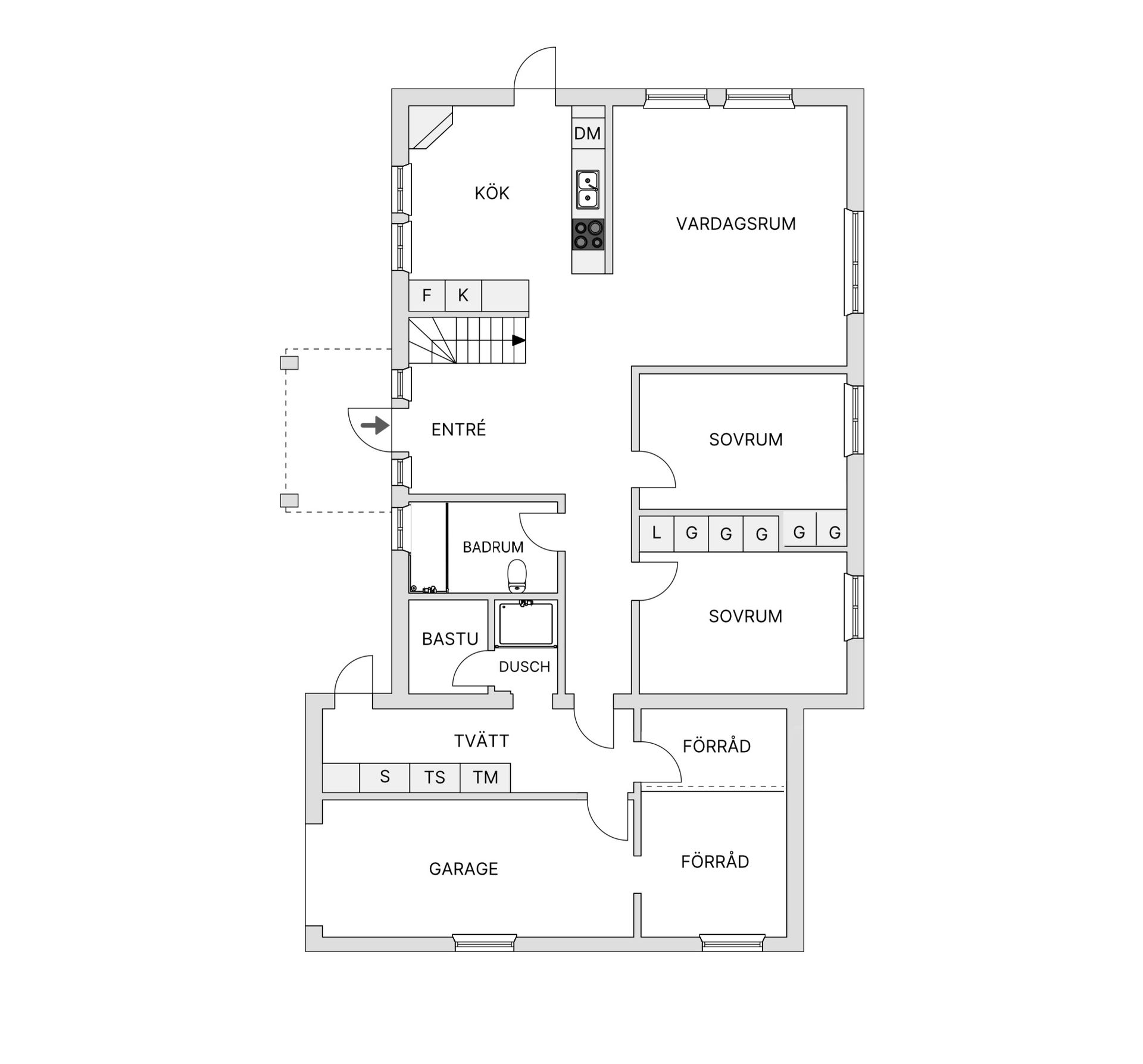Villa, Byalagsgatan 12, Kåge, Skellefteå