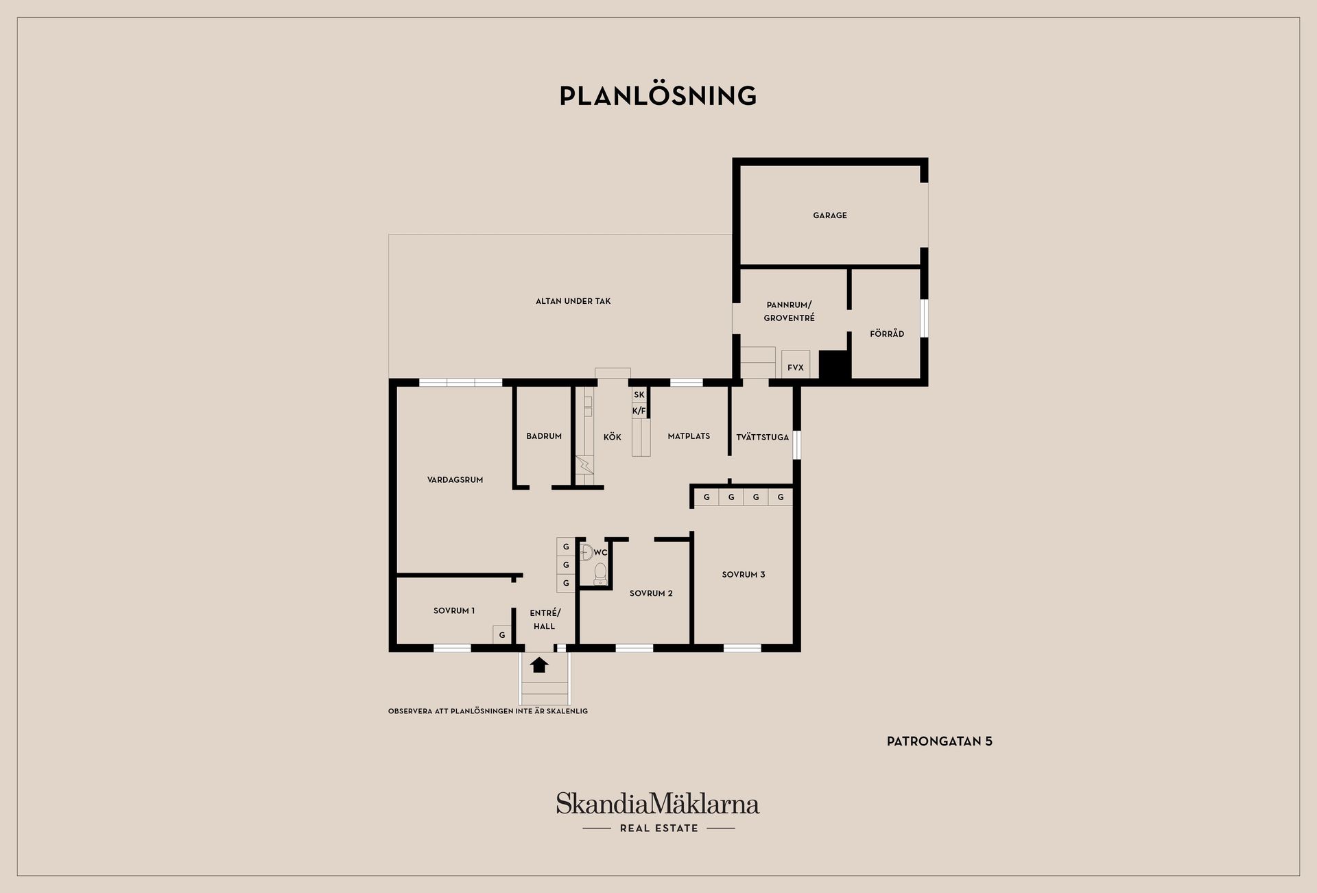 Villa, Patrongatan 5, Torshälla, Eskilstuna