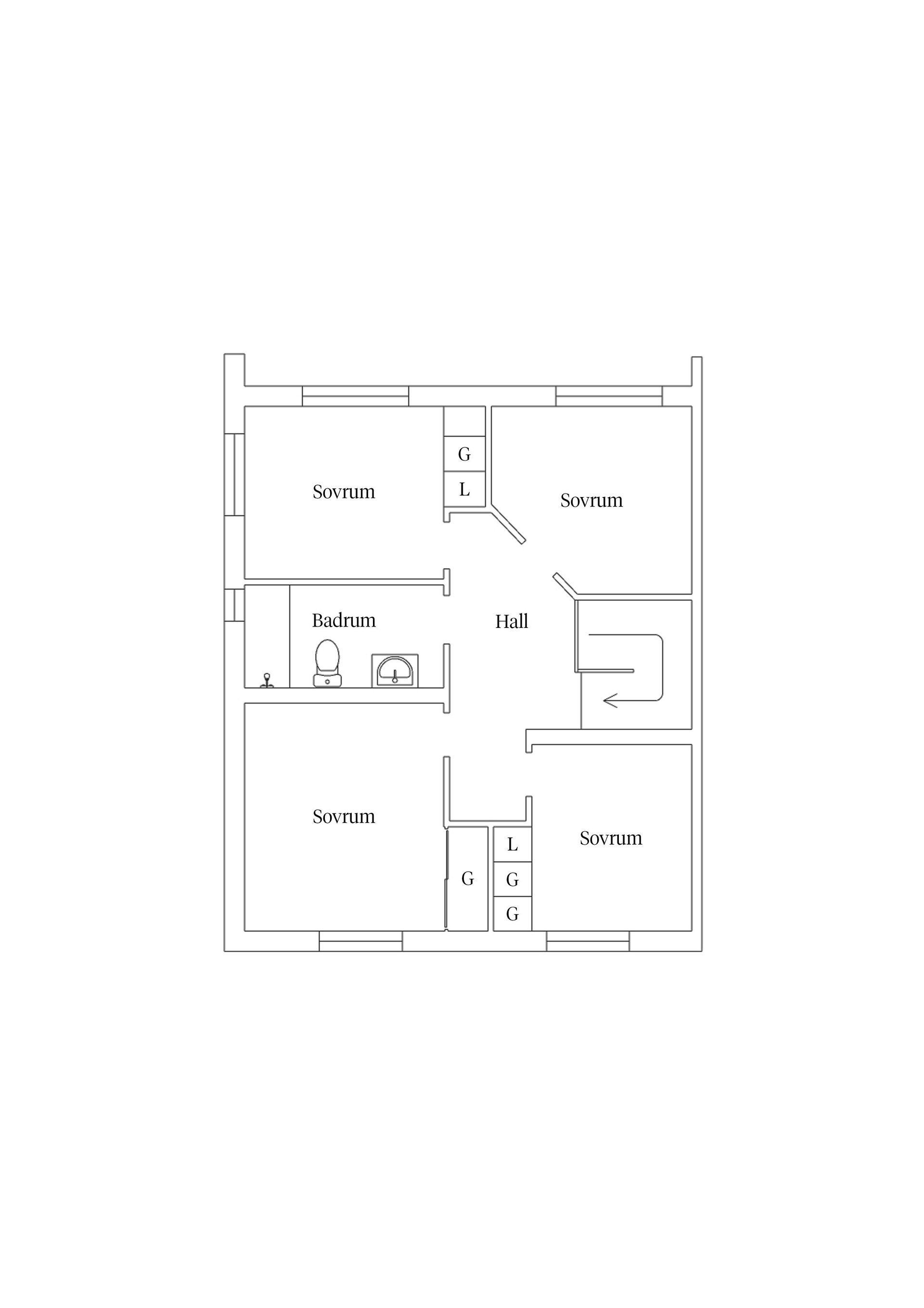 Bostadsrätt, Lech Walesas gata 46A, Ljusstaden, Kalmar
