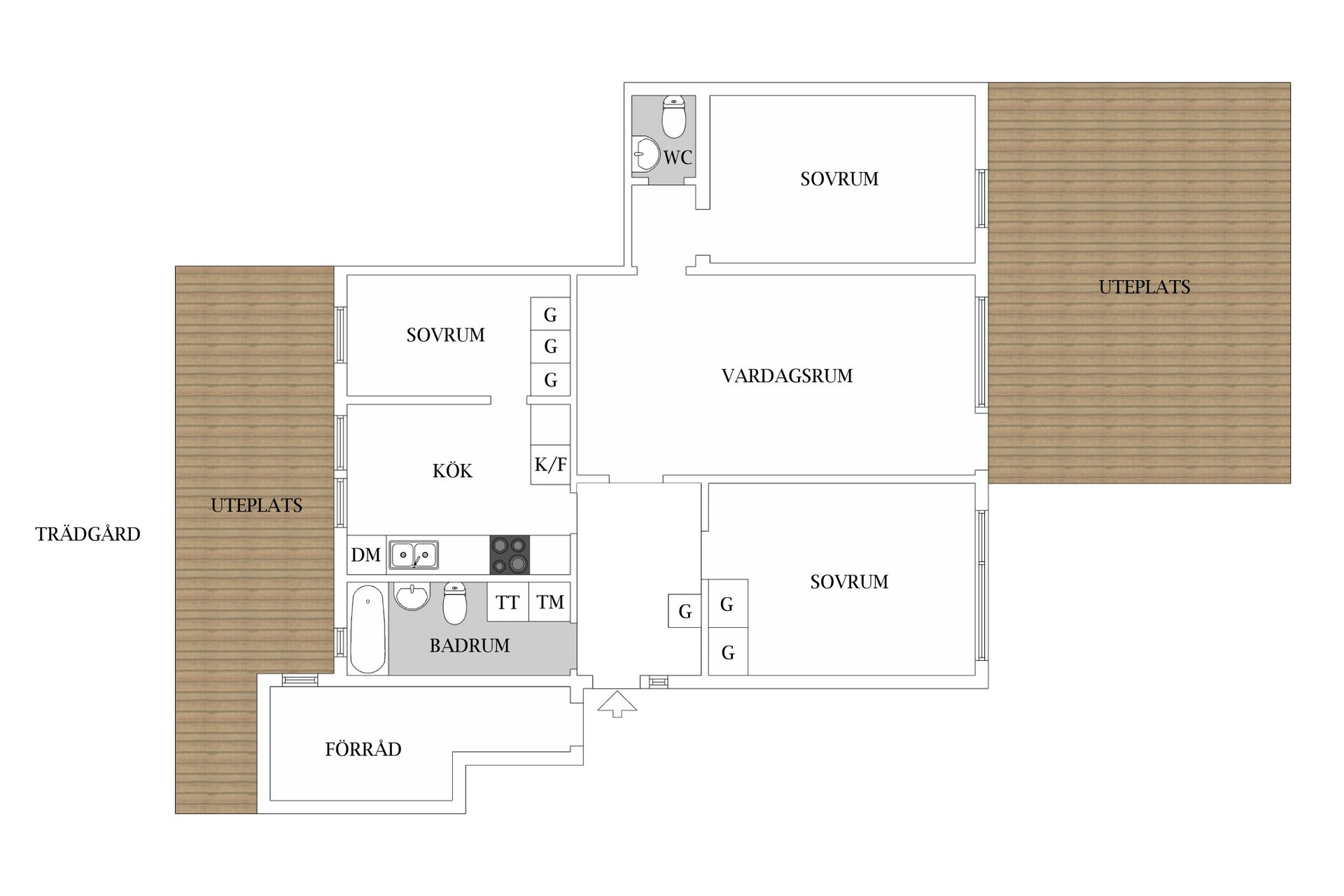 Bostadsrätt, Gäddvägen 147, Fyllinge, Halmstad