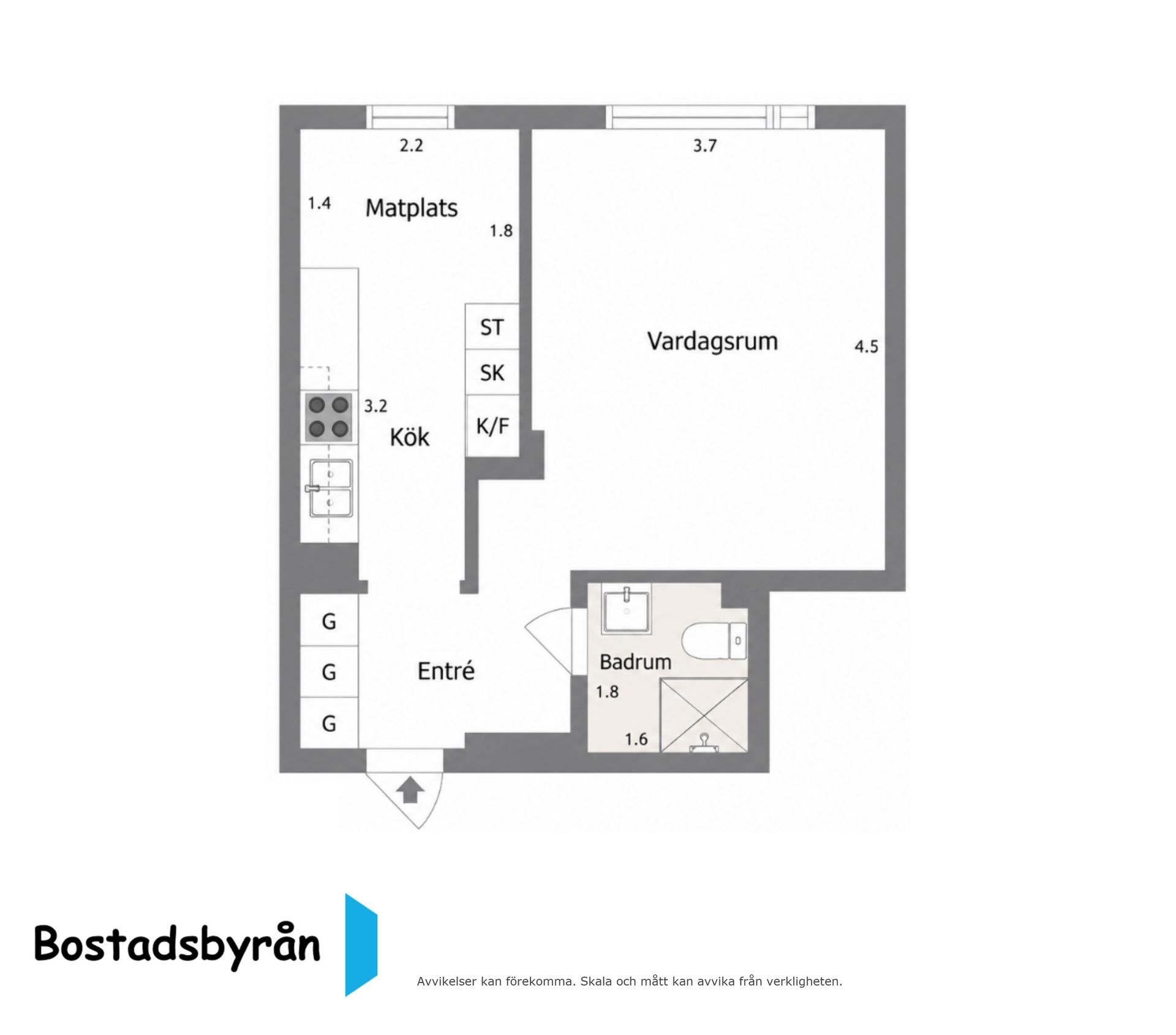 Bostadsrätt, Föreningsgatan 5, Uddevalla