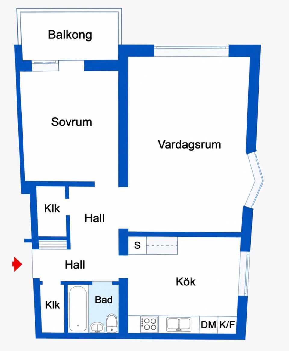 Bostadsrätt, Siljansvägen 75, Årsta, Stockholm