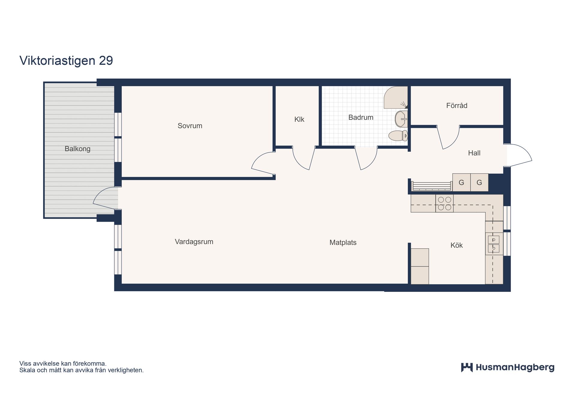 Bostadsrätt, Viktoriastigen 29, Håbo