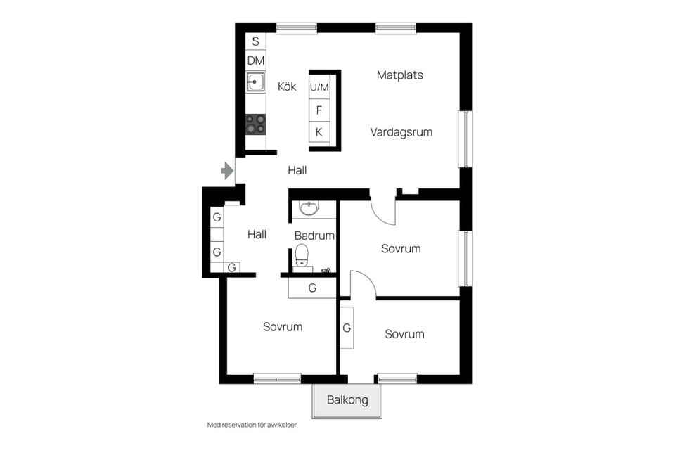 Bostadsrätt, Malmövägen 17a, Vellinge