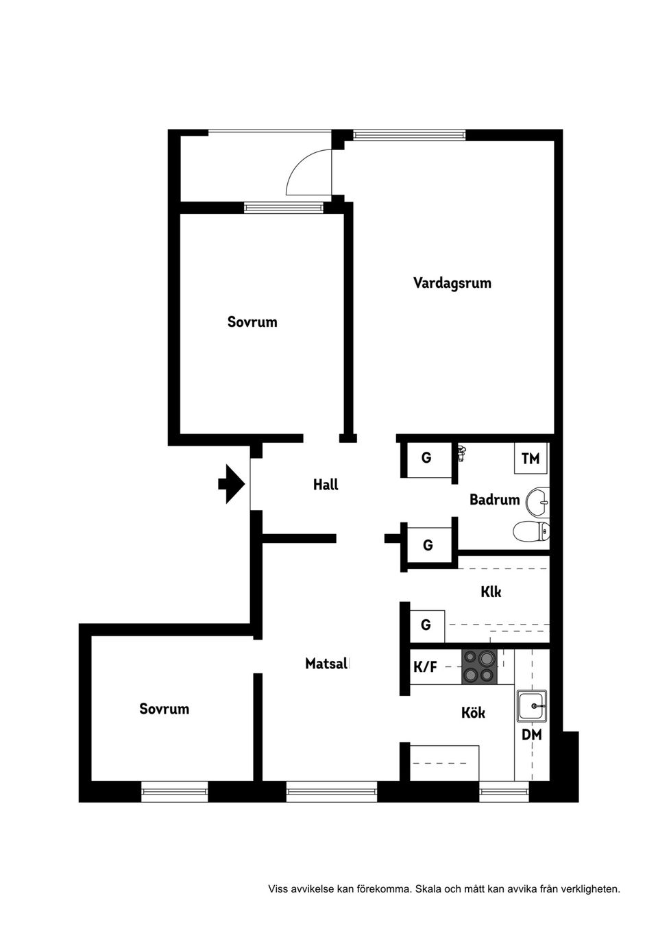 Bostadsrätt, Hedgatan 21A, Haren, Karlskoga