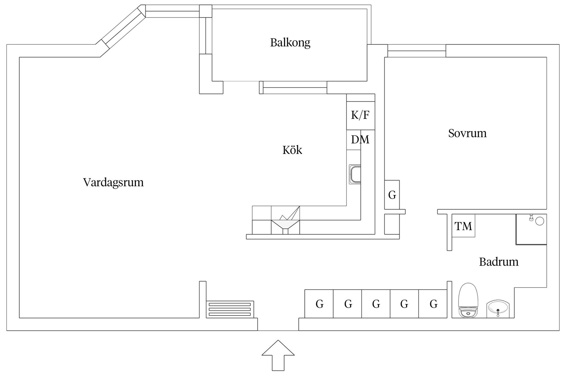 Bostadsrätt, Möllegränden 17B, Helsingborg - Centrum, Helsingborg