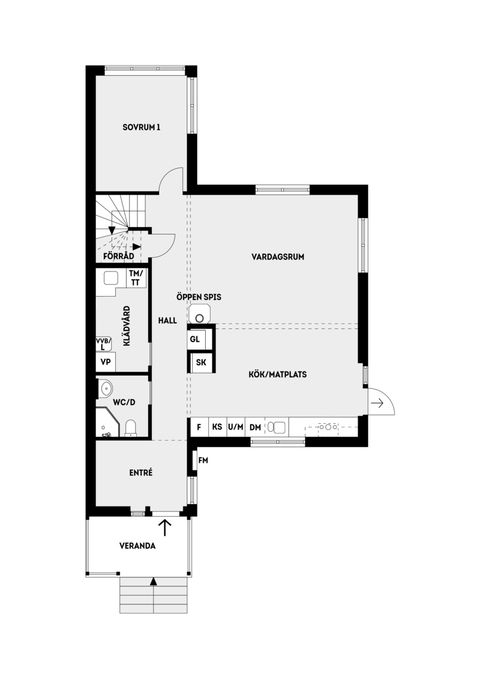 Radhus, Lövbrunnavägen 14, Lövbrunna, Täby