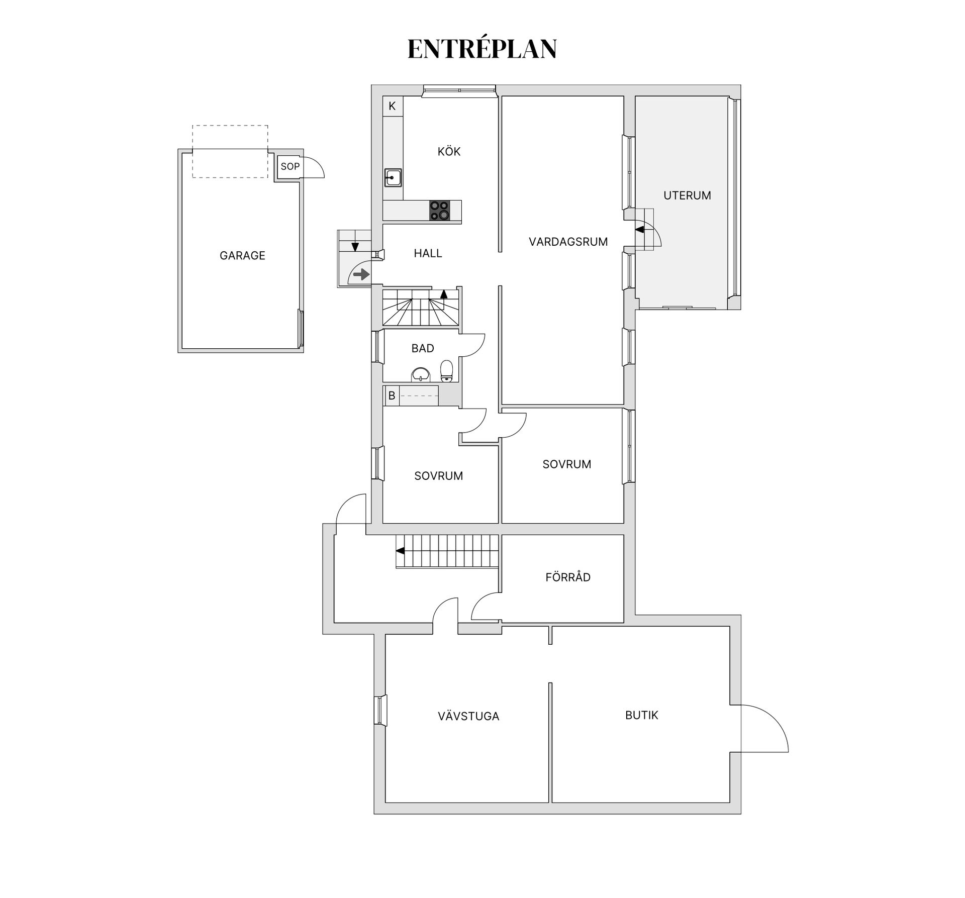 Villa, Pilvägen 1, Backarna Sjöbo, Sjöbo