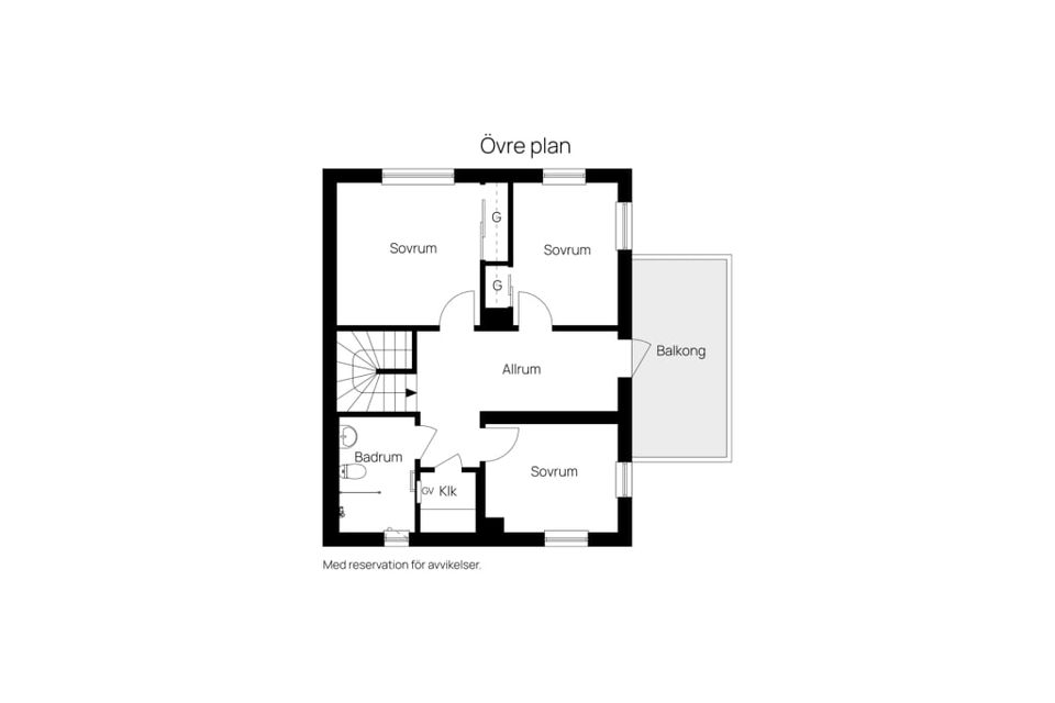 Radhus, Vätövägen 9 C, Centralt - Fågelsången, Norrtälje