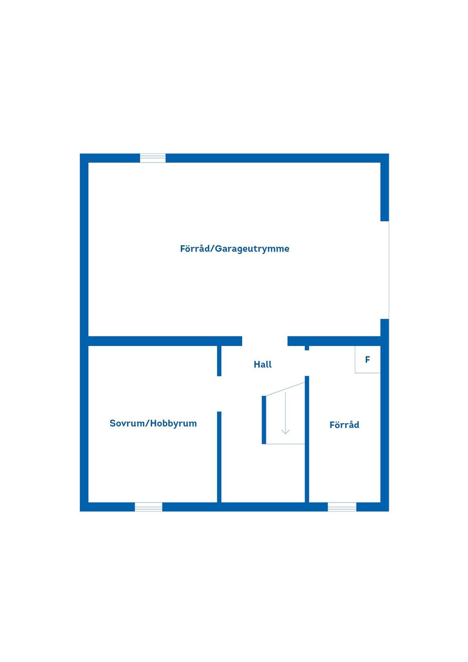 Radhus, Sehlstedtsvägen 6A, Murberget/Änget, Härnösand