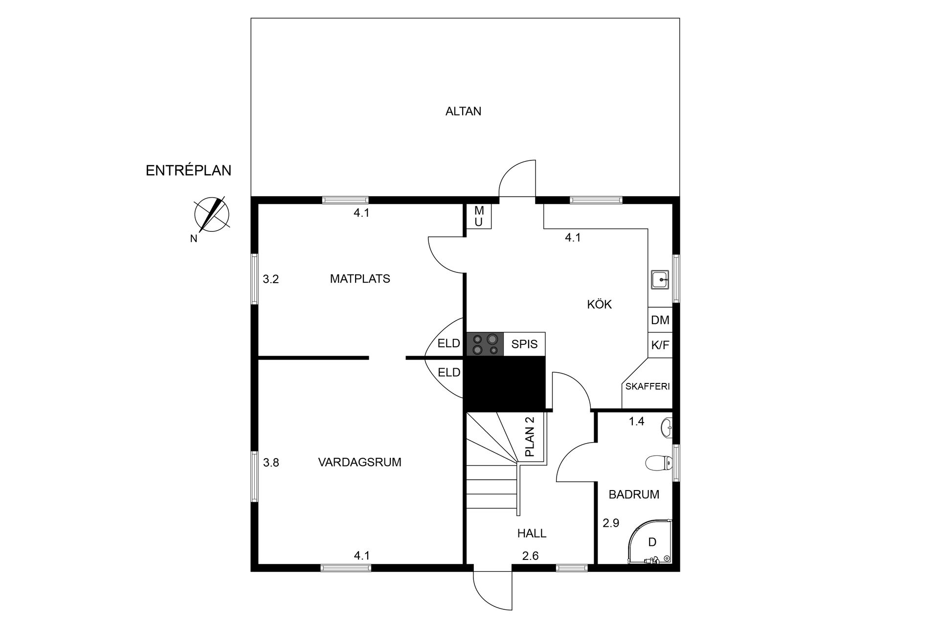 Villa, Marieström 111, Åkerström, Lilla Edet