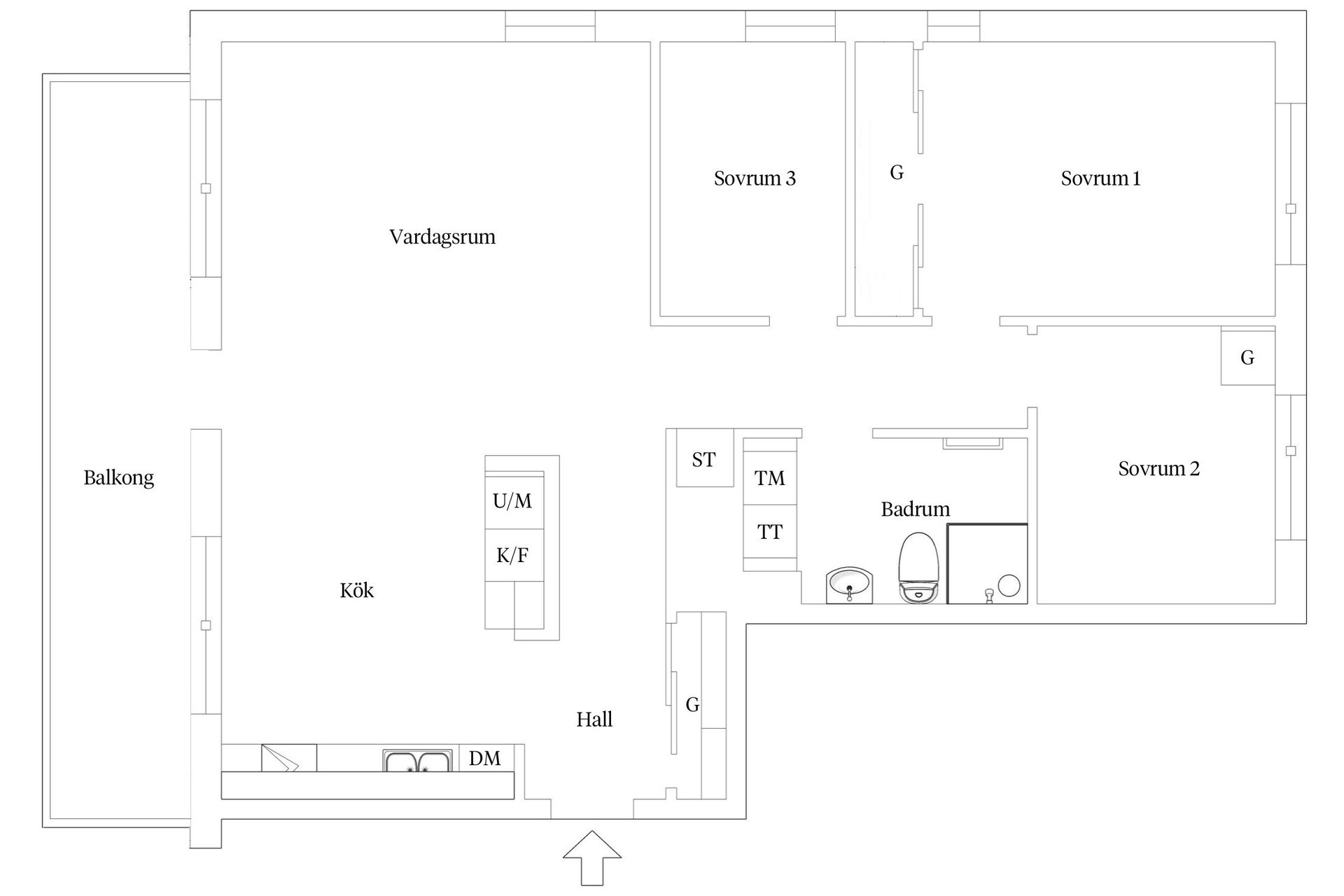 Bostadsrätt, Tappvägen 31B, Bromma - Annedal, Stockholm