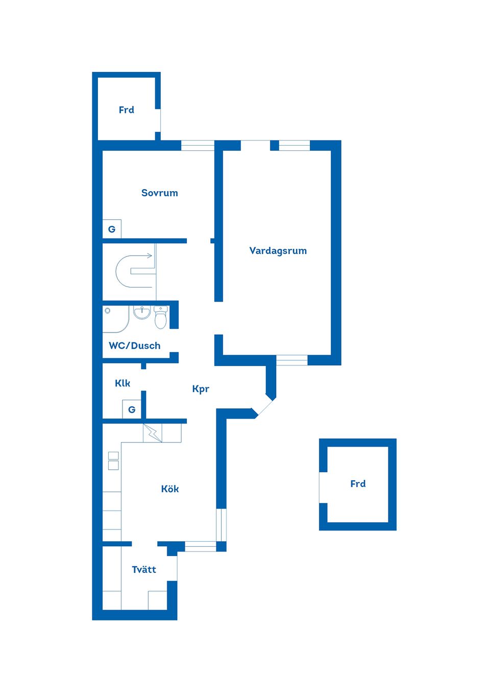 Radhus, Violavägen 55, Slottsbrinken, Strängnäs