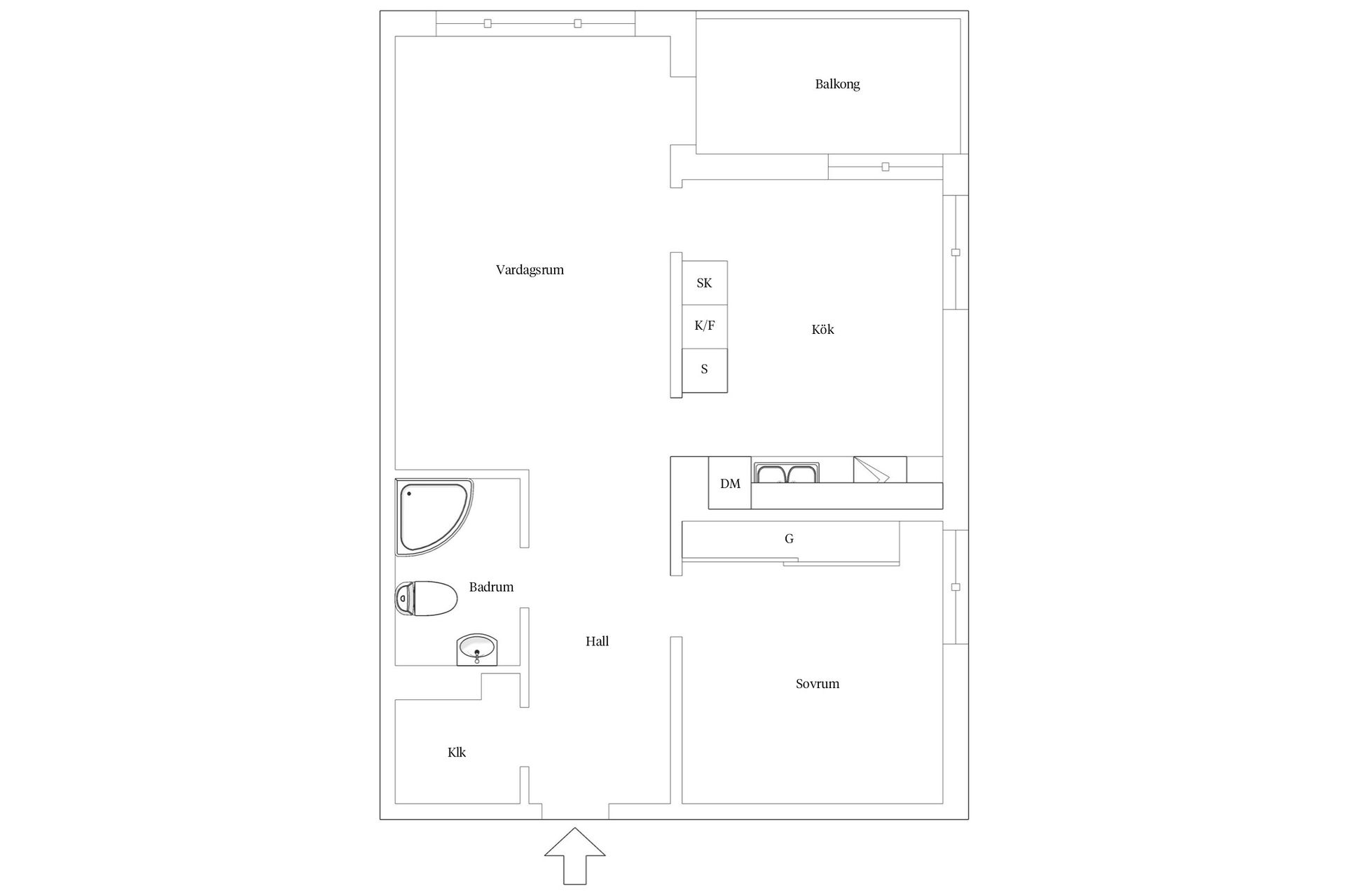 Bostadsrätt, Södra Kungsvägen 236, Brevik, Lidingö