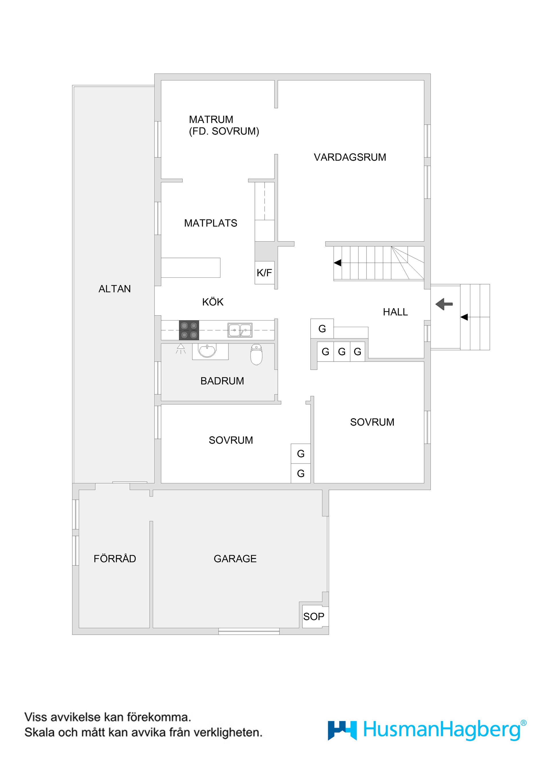 Villa, Odlarvägen 6, Bullmark, Umeå