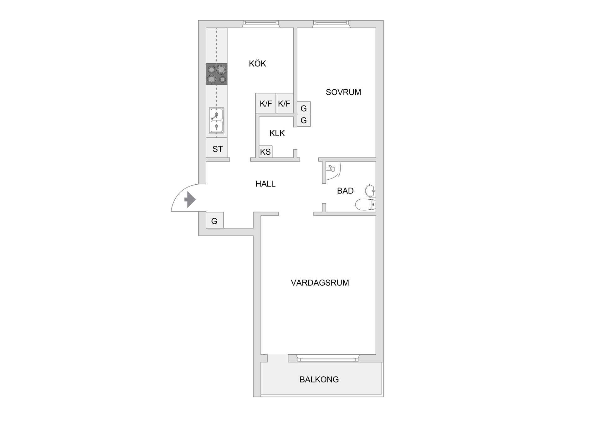 Bostadsrätt, Veckovägen 38, Jakobsberg, Järfälla