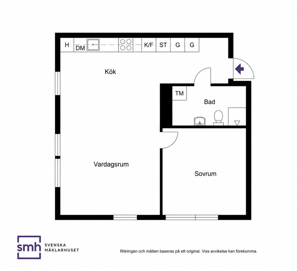 Bostadsrätt, Slättvägen 2B, Trollbäcken, Tyresö