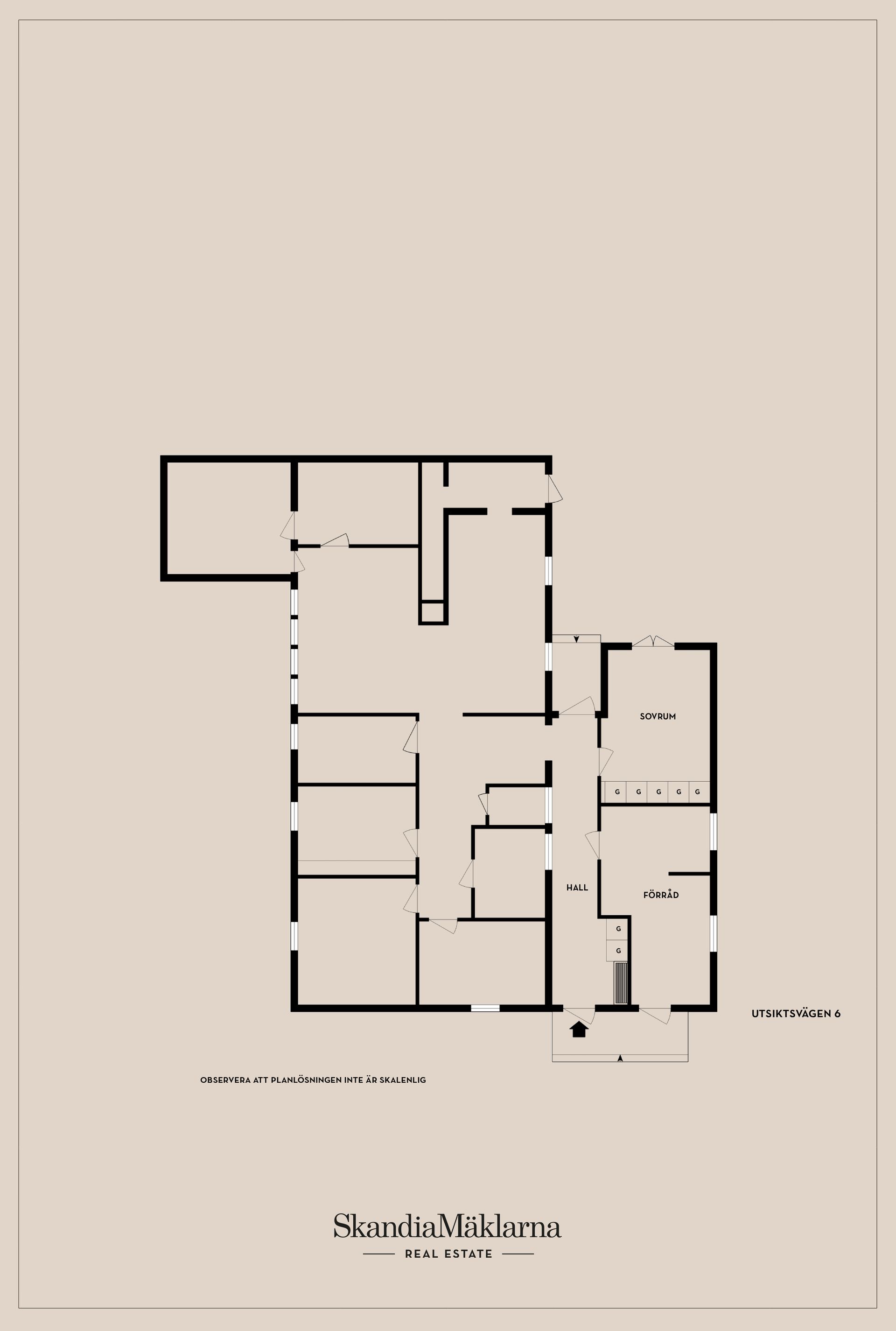 Villa, Utsiktsvägen 6, Landskrona