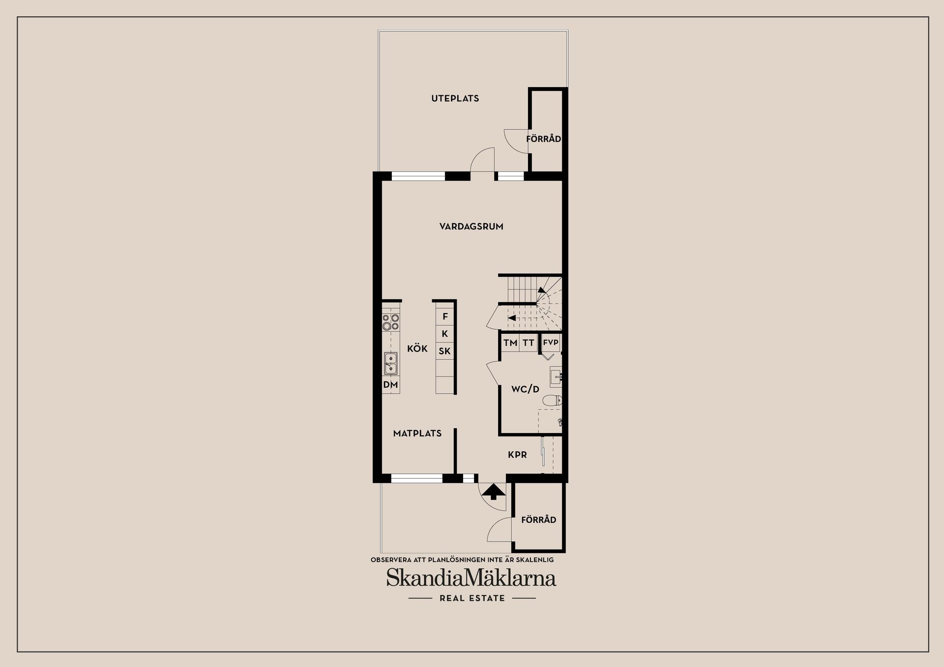 Radhus, Fänriksvägen 31, Barkarbystaden, Järfälla