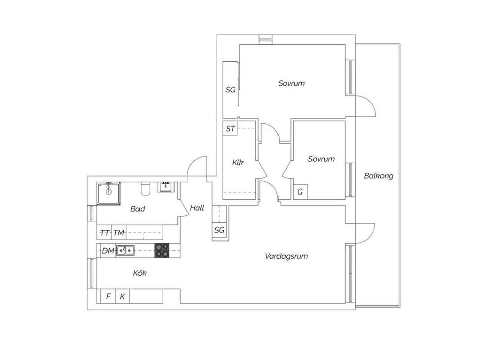 Bostadsrätt, Perstorpsvägen 14, Linnéstaden, Kalmar