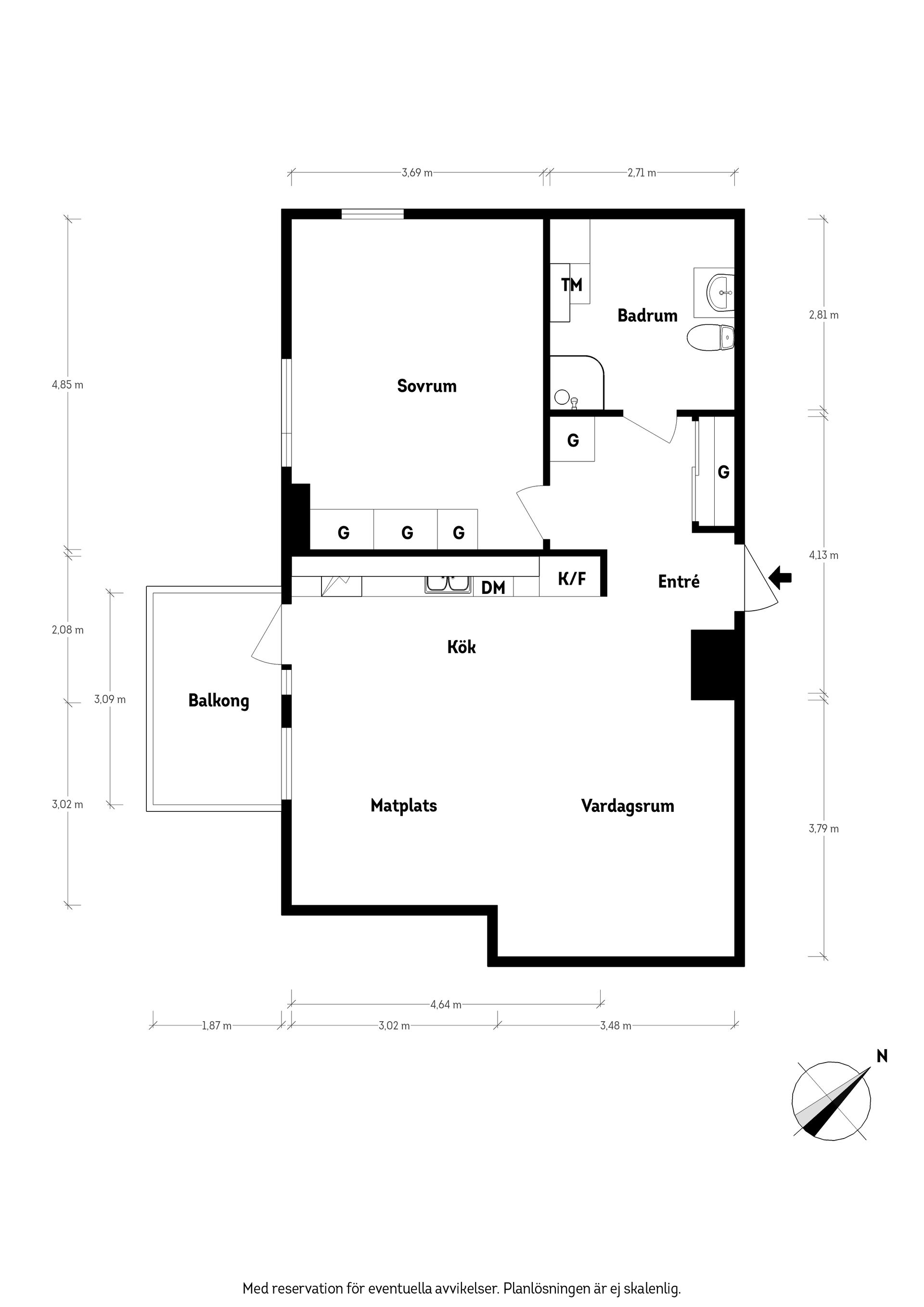 Bostadsrätt, Ättehögsgatan 4H, Munkebäck, Göteborg
